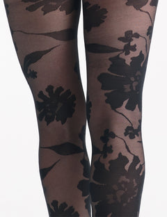ALTEA BOLD FLORAL TIGHT - NERO