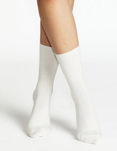 COMFORT TOP SOCK 3PP - WHITE/BLACK/ROSEWOOD
