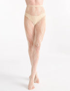 ISOTTA FLORAL NET TIGHT - ANTIQUE