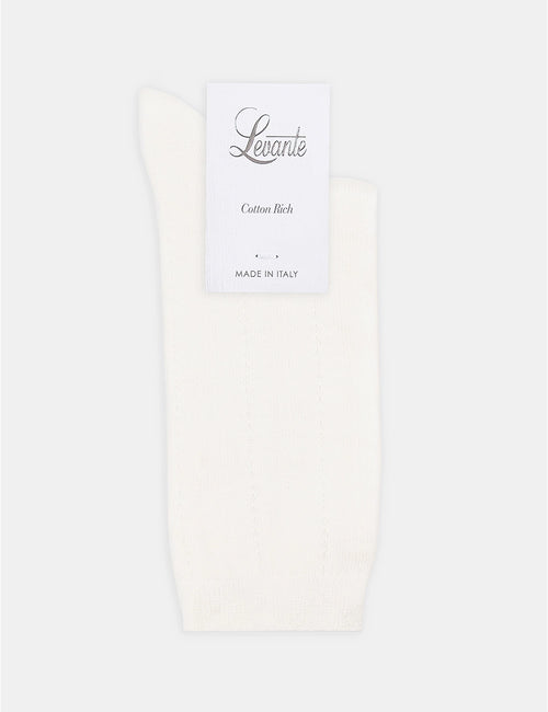 MARTA RIB CREW SOCK - BAINCO