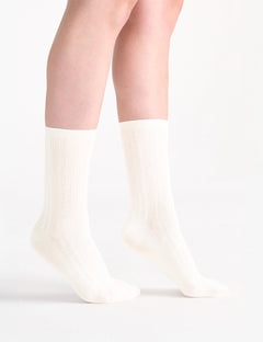 MARTA RIB CREW SOCK - BAINCO
