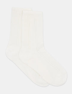 MILENA CREW SOCK - BIANCO