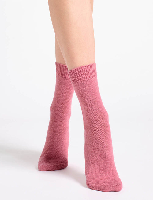 PINA CREW SOCK - ROSEWOOD