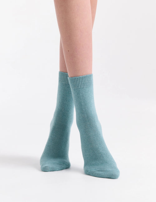 PINA CREW SOCK - SEAGLASS