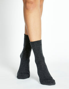 PINA CREW SOCK - GREY MARLE