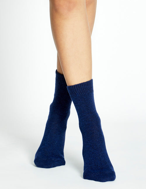 PINA CREW SOCK - NAVY