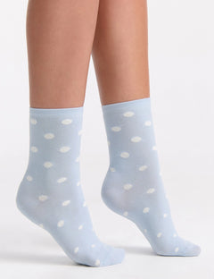 GIGI SPOT CREW SOCK - CAPRI