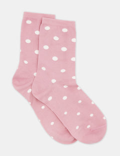 GIGI SPOT CREW SOCK - TULIP