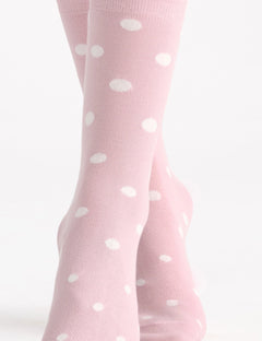 GIGI SPOT CREW SOCK - TULLE