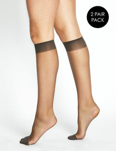 ULTRA SHEER KNEE HIGH 2 PACK - LONDRA