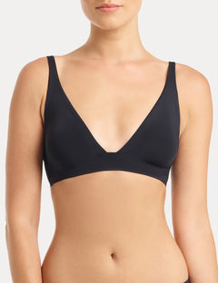 SKIN TOUCH SOFT CUP BRA - BLACK