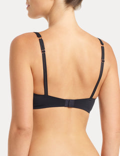 SKIN TOUCH SOFT CUP BRA - BLACK