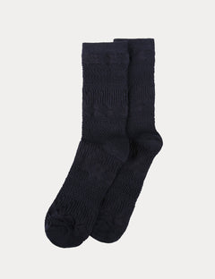 LUCA CREW SOCK - NAVY